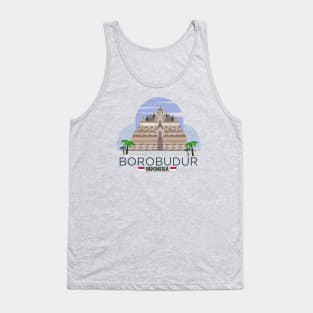 Borobudur Mahayana Buddhist Java Indonesia Temple Tank Top